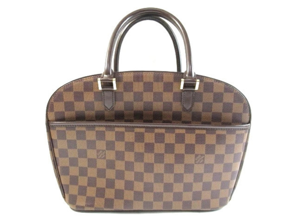 Louis Vuitton Handbag Damier Horizontal Salia Bag Brown